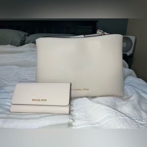 MK tote and matching wallet